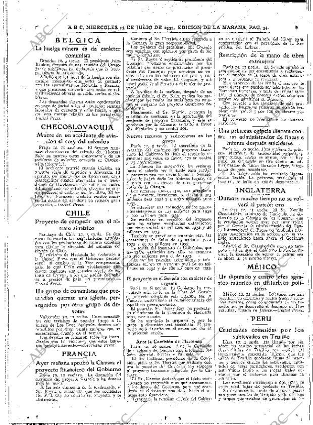 ABC MADRID 13-07-1932 página 34