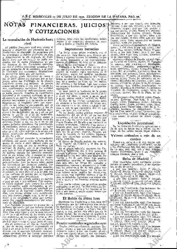 ABC MADRID 13-07-1932 página 37