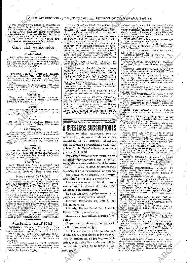 ABC MADRID 13-07-1932 página 41