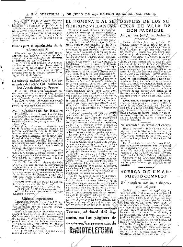 ABC SEVILLA 13-07-1932 página 17