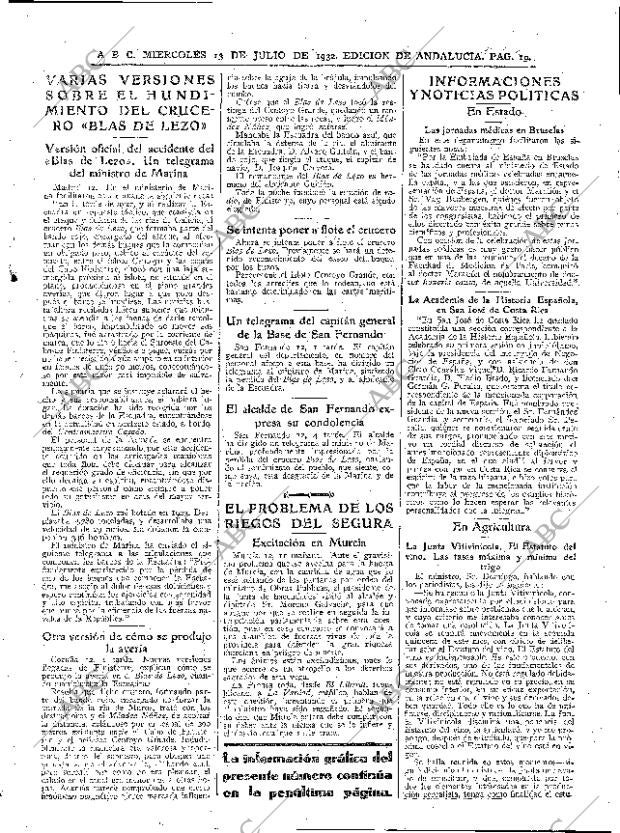 ABC SEVILLA 13-07-1932 página 19