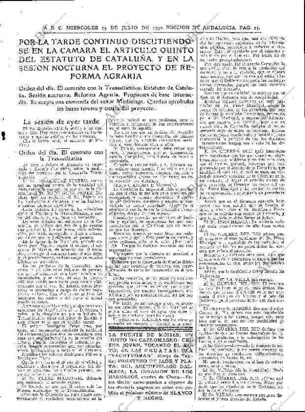 ABC SEVILLA 13-07-1932 página 21