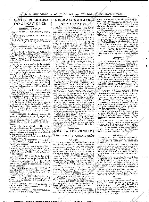 ABC SEVILLA 13-07-1932 página 44