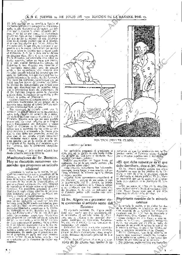 ABC MADRID 14-07-1932 página 17