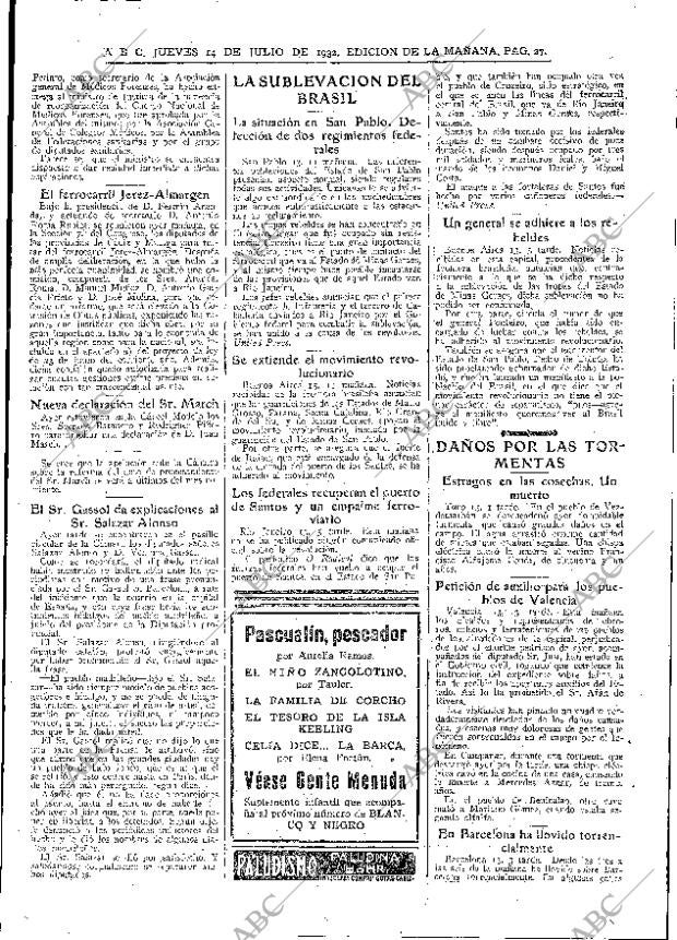 ABC MADRID 14-07-1932 página 27