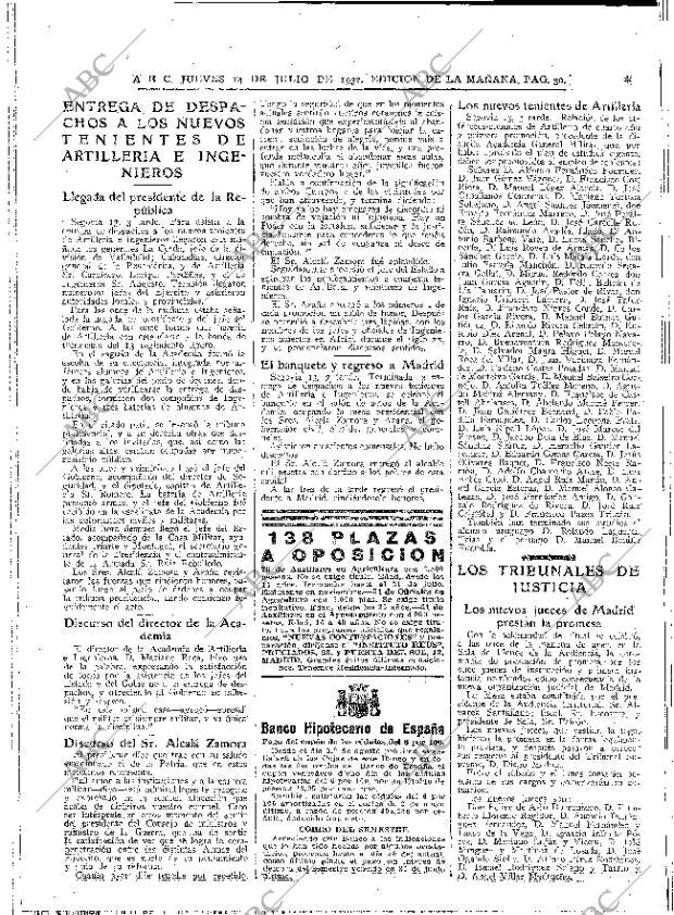 ABC MADRID 14-07-1932 página 30