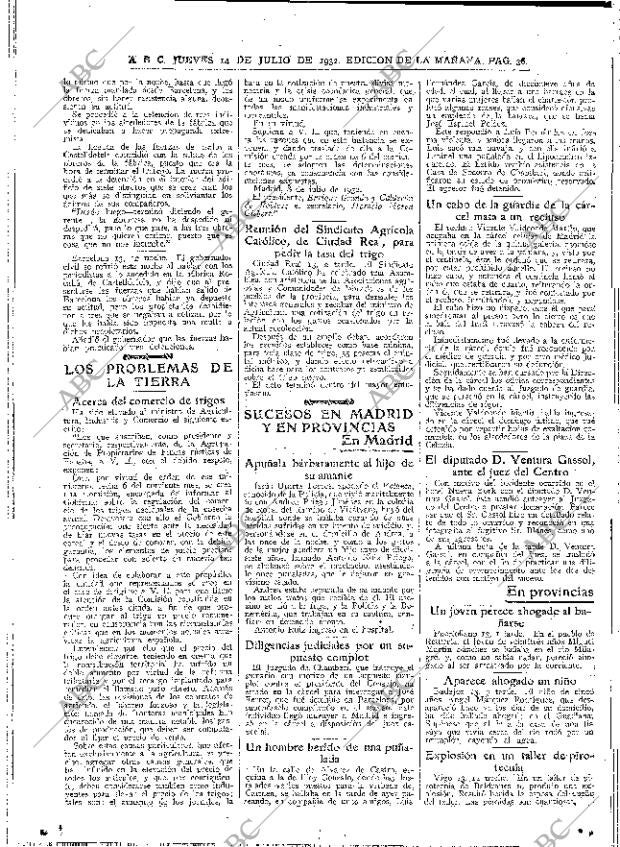 ABC MADRID 14-07-1932 página 36