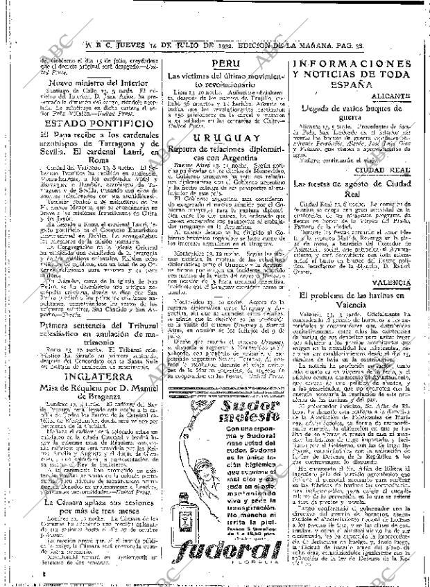 ABC MADRID 14-07-1932 página 38