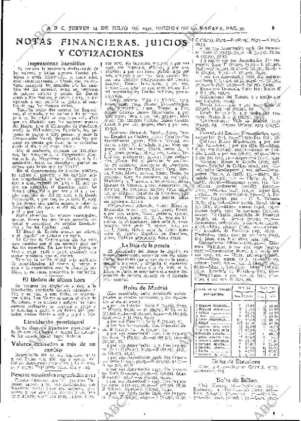 ABC MADRID 14-07-1932 página 39