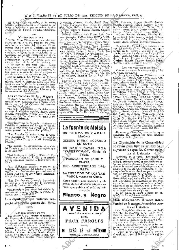 ABC MADRID 15-07-1932 página 17