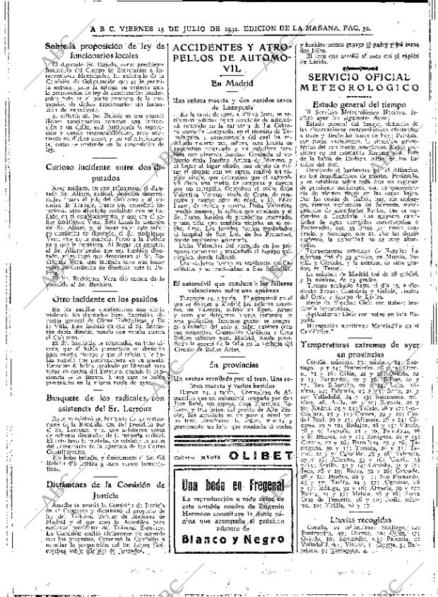 ABC MADRID 15-07-1932 página 32