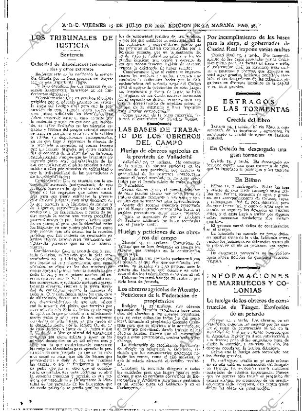 ABC MADRID 15-07-1932 página 38