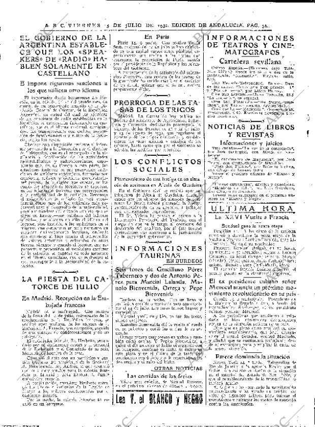 ABC SEVILLA 15-07-1932 página 34
