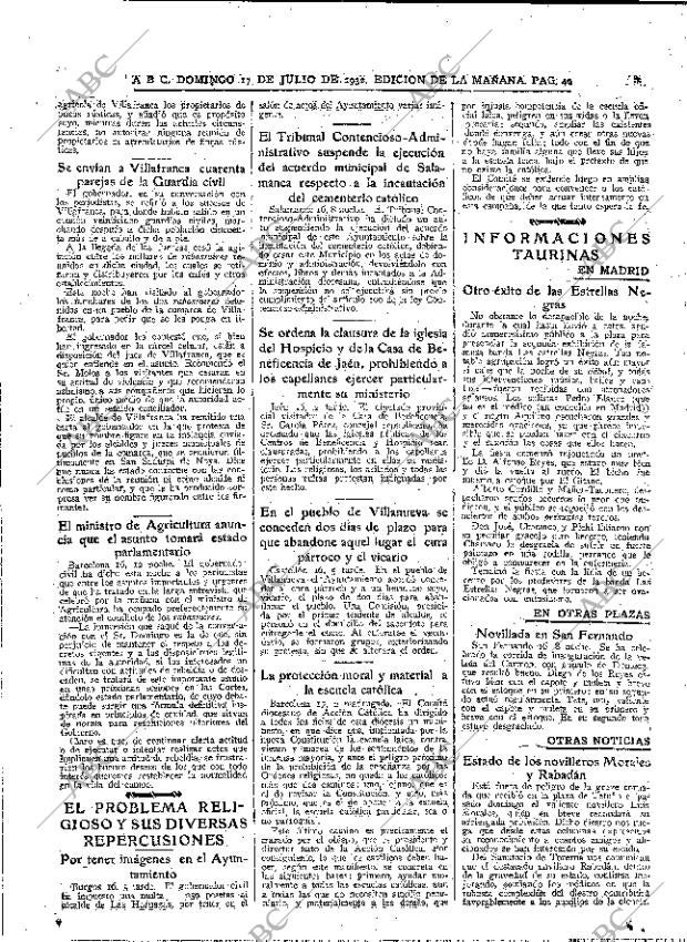 ABC MADRID 17-07-1932 página 40