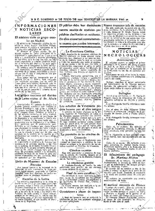 ABC MADRID 17-07-1932 página 42