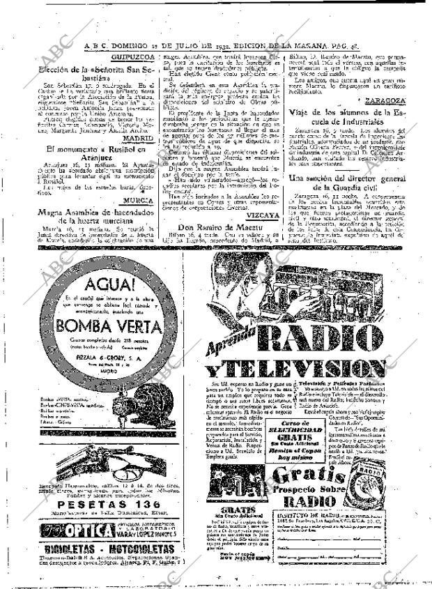 ABC MADRID 17-07-1932 página 48