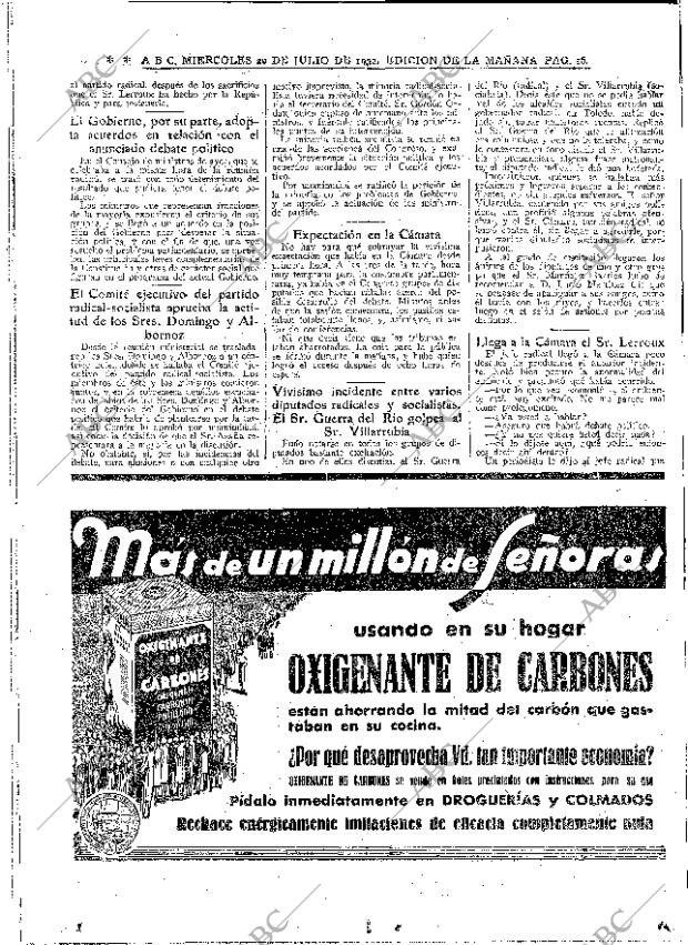 ABC MADRID 20-07-1932 página 16