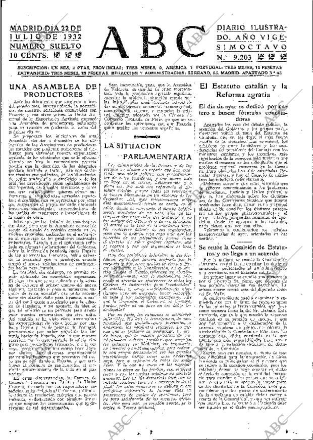 ABC MADRID 22-07-1932 página 15