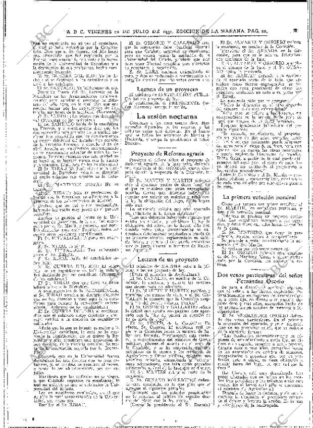 ABC MADRID 22-07-1932 página 20