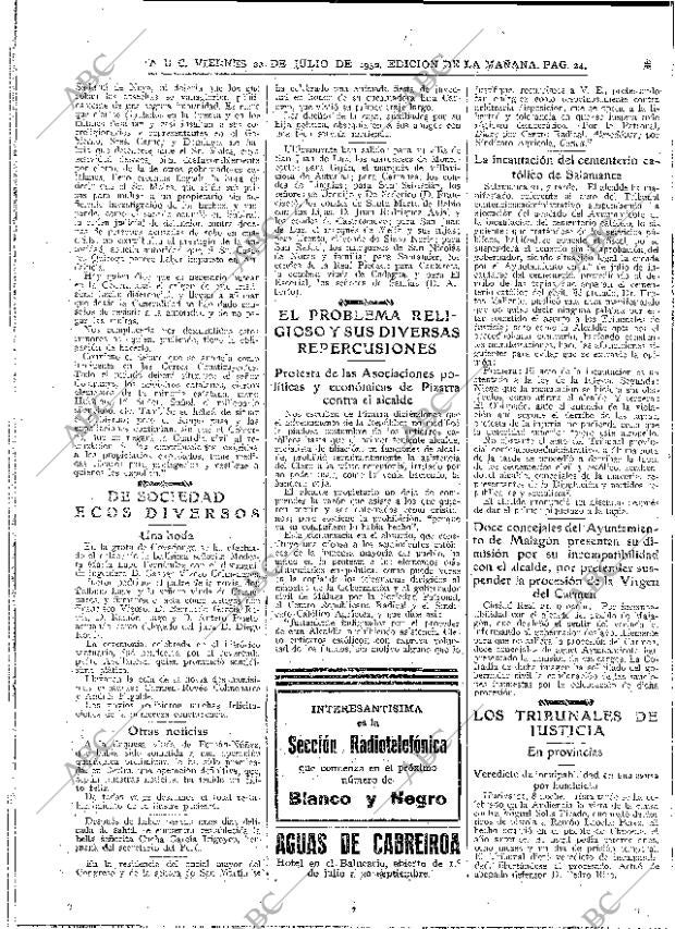 ABC MADRID 22-07-1932 página 24
