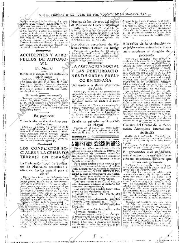 ABC MADRID 22-07-1932 página 32