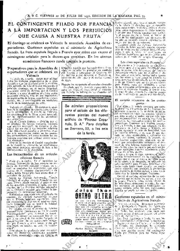 ABC MADRID 22-07-1932 página 33