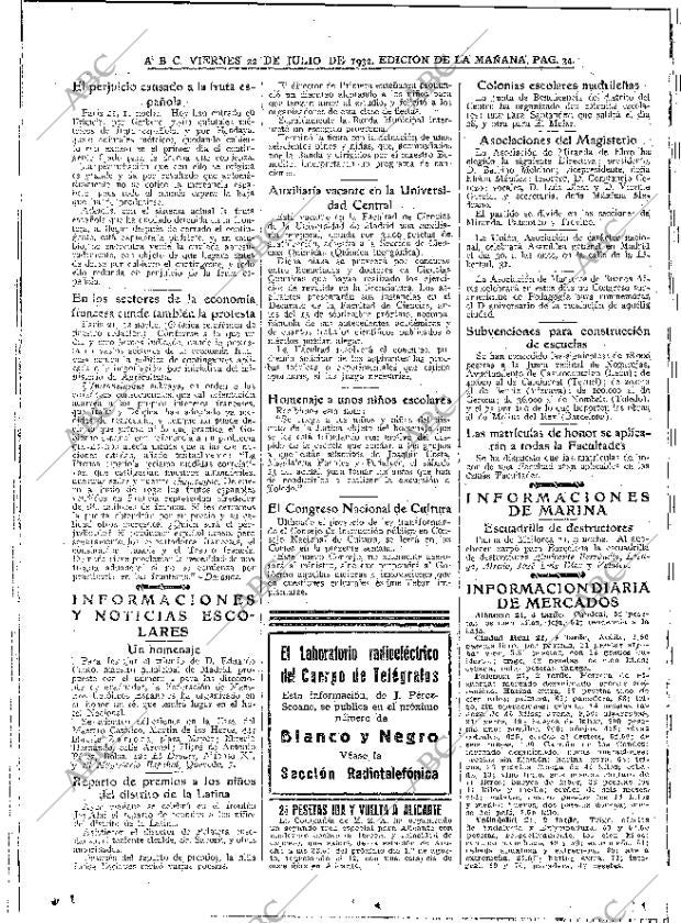 ABC MADRID 22-07-1932 página 34
