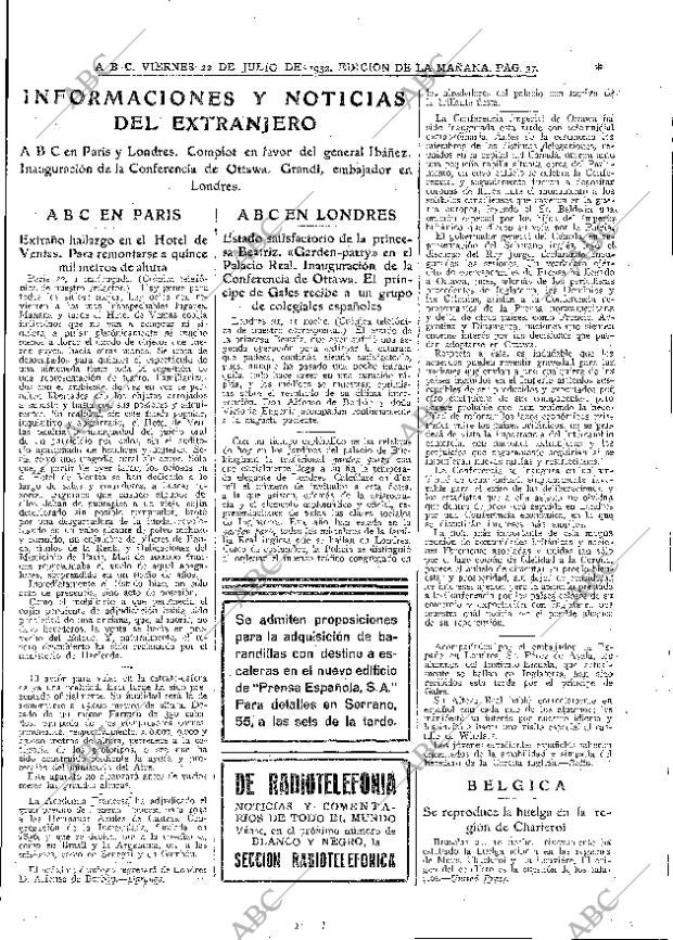 ABC MADRID 22-07-1932 página 37
