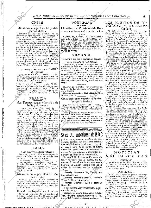 ABC MADRID 22-07-1932 página 38