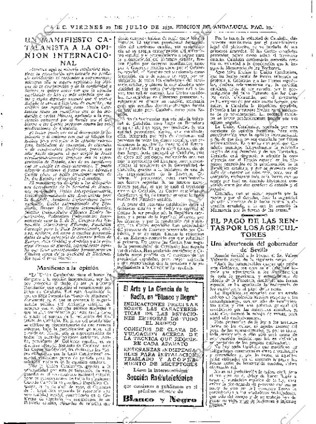 ABC SEVILLA 22-07-1932 página 19