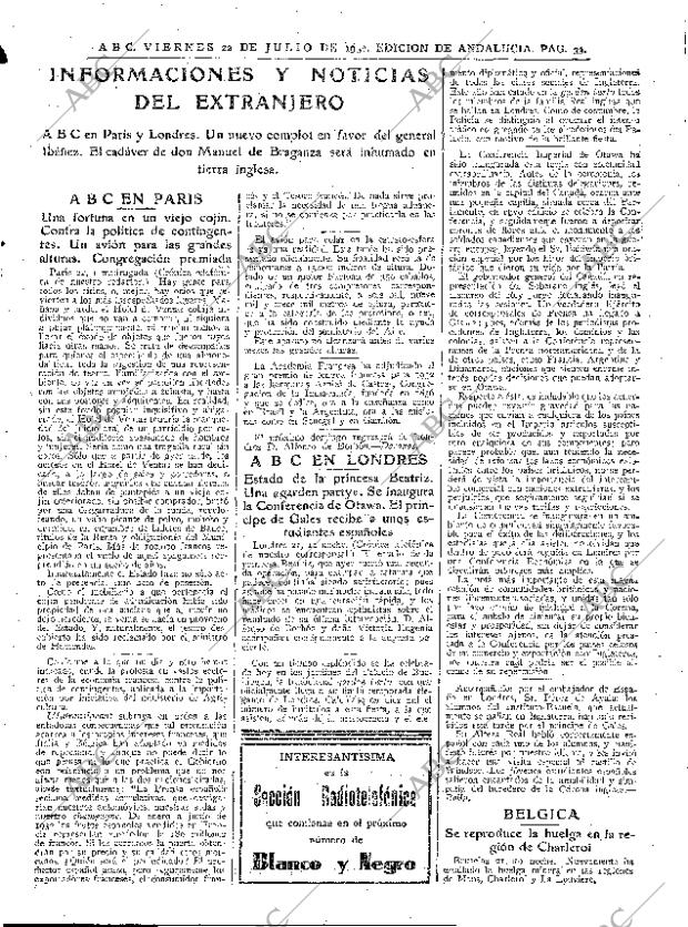 ABC SEVILLA 22-07-1932 página 33