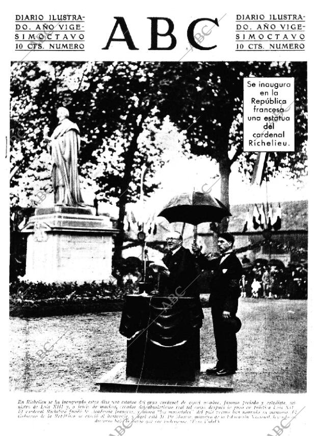 ABC MADRID 23-07-1932 página 1