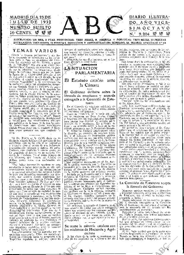 ABC MADRID 23-07-1932 página 15