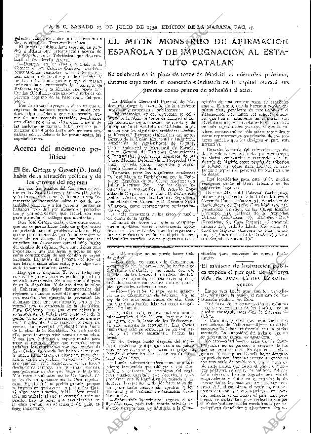 ABC MADRID 23-07-1932 página 17