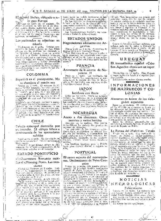 ABC MADRID 23-07-1932 página 34