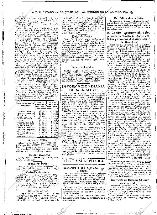 ABC MADRID 23-07-1932 página 36
