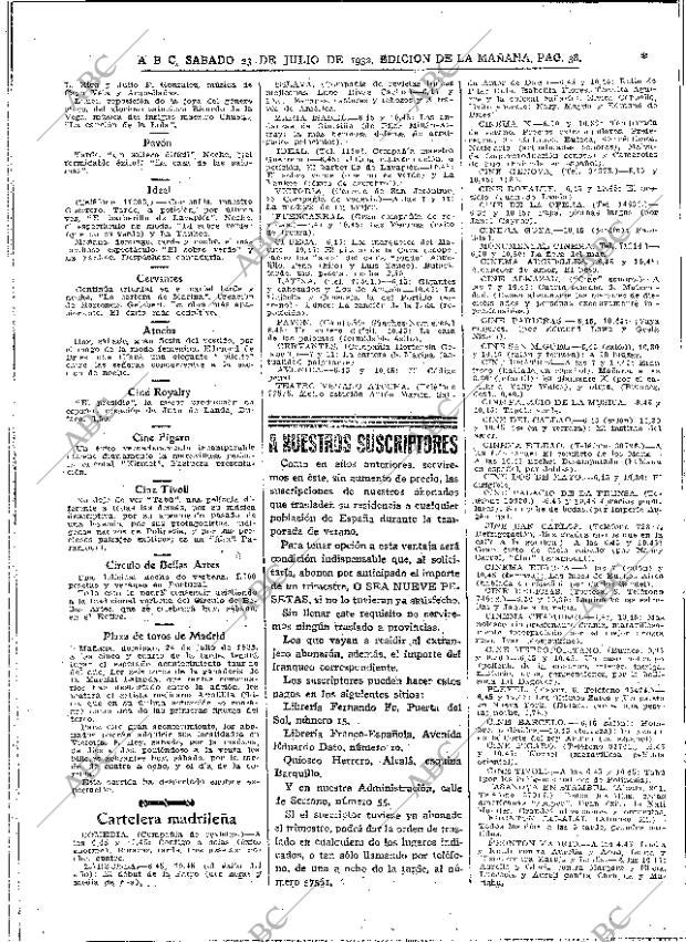ABC MADRID 23-07-1932 página 38