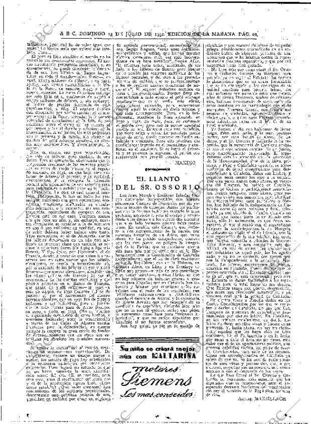 ABC MADRID 24-07-1932 página 20