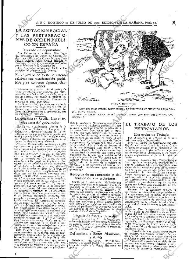 ABC MADRID 24-07-1932 página 31