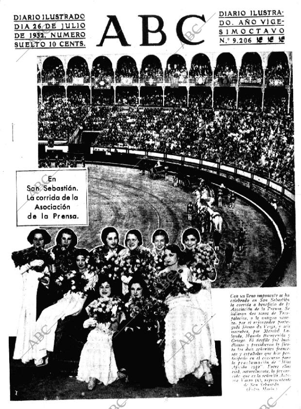 ABC MADRID 26-07-1932 página 1