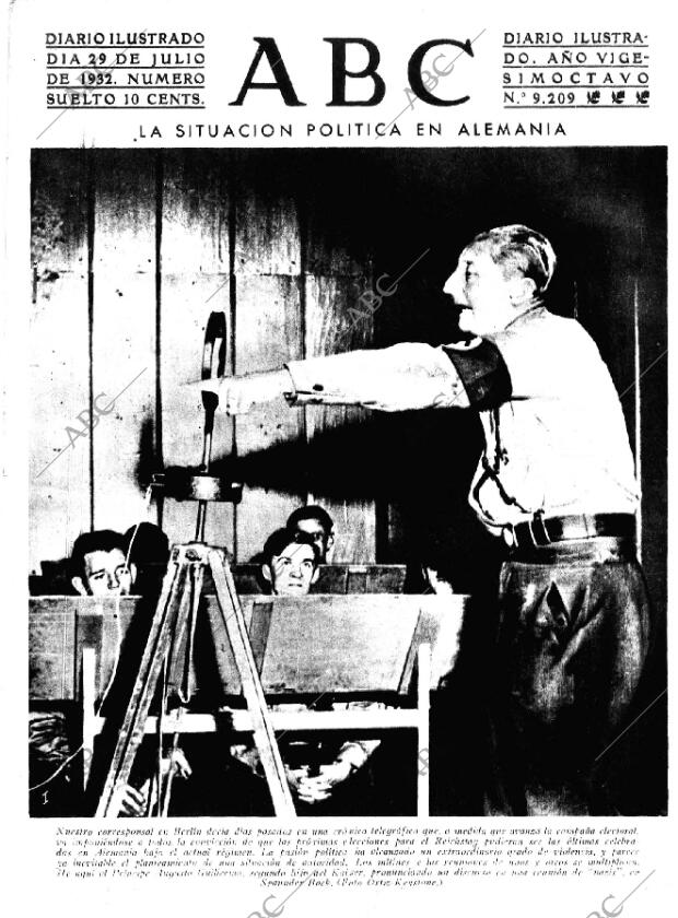 ABC MADRID 29-07-1932 página 1