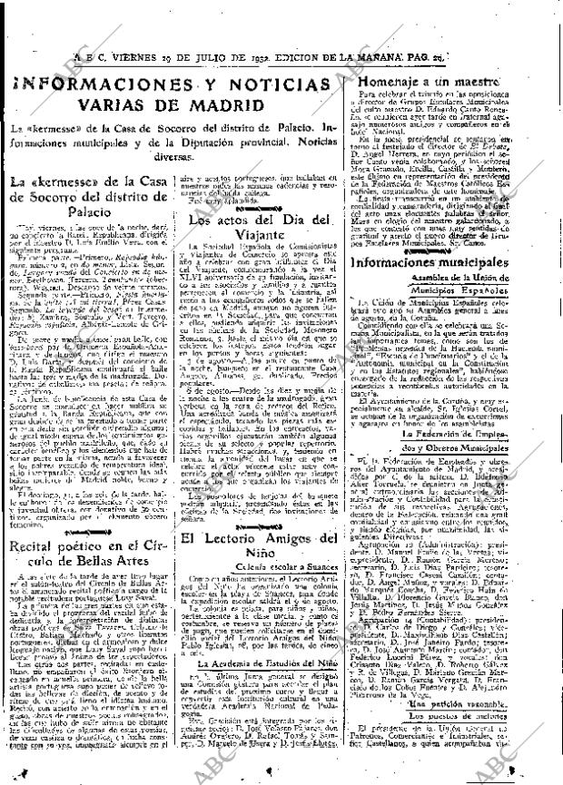 ABC MADRID 29-07-1932 página 29