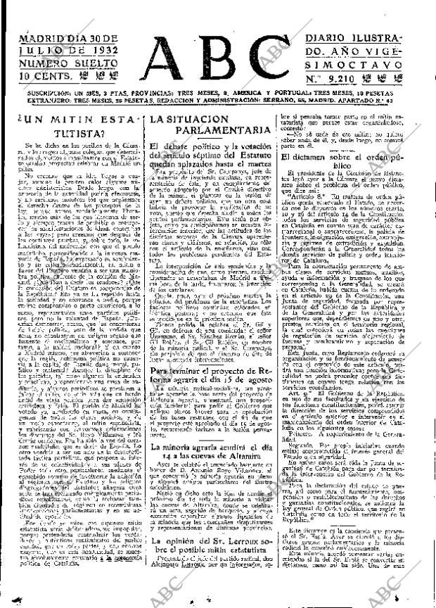 ABC MADRID 30-07-1932 página 15