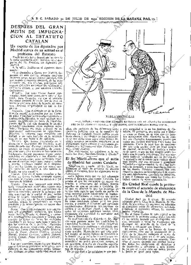 ABC MADRID 30-07-1932 página 17