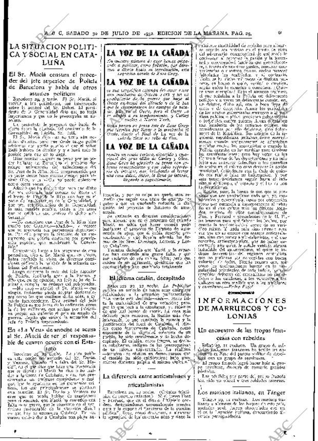 ABC MADRID 30-07-1932 página 29