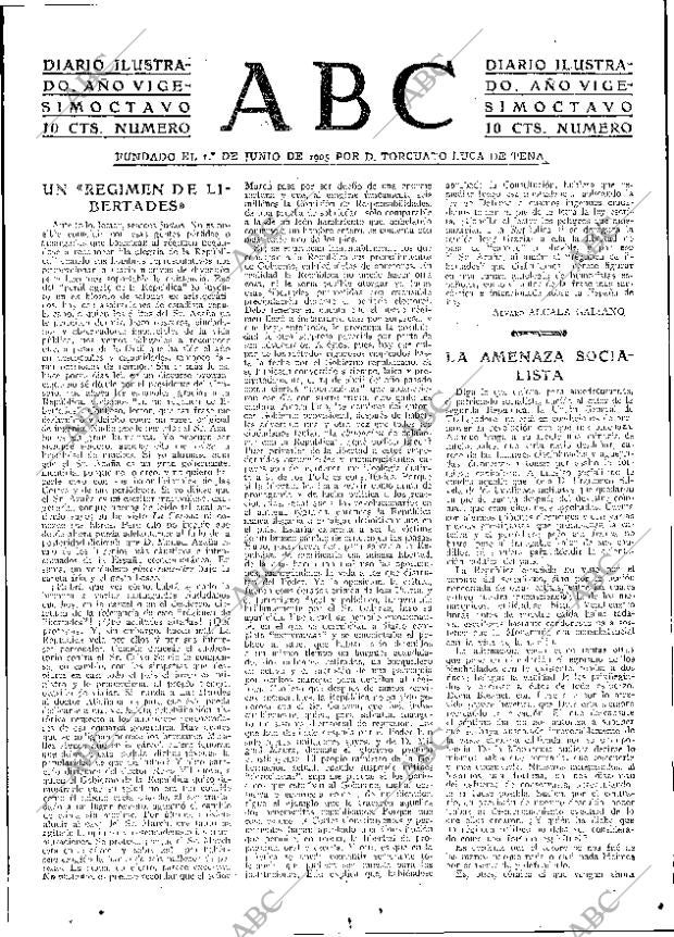 ABC MADRID 30-07-1932 página 3