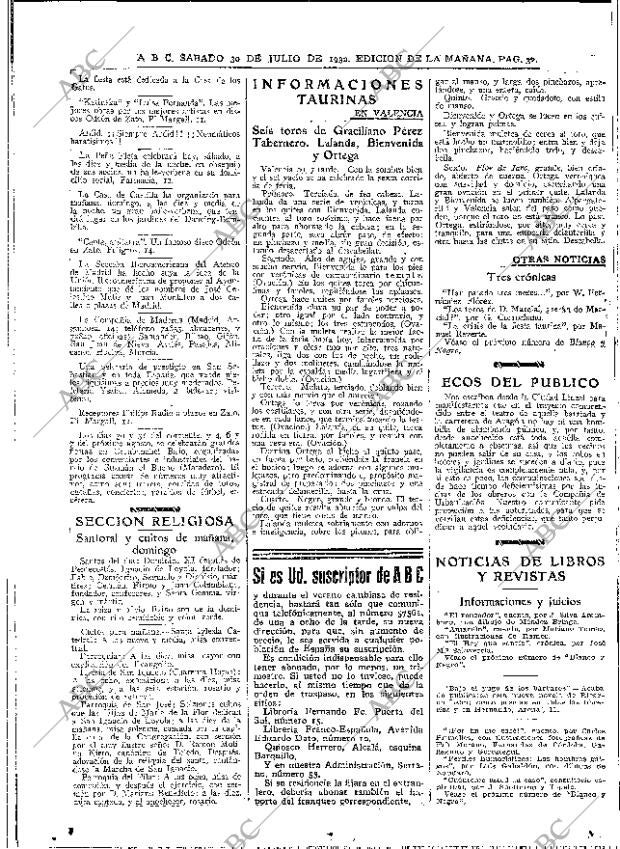 ABC MADRID 30-07-1932 página 32
