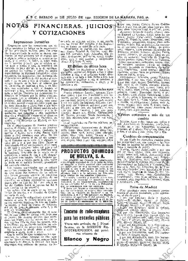 ABC MADRID 30-07-1932 página 37