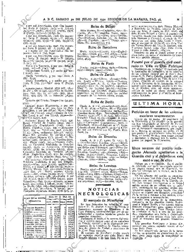 ABC MADRID 30-07-1932 página 38