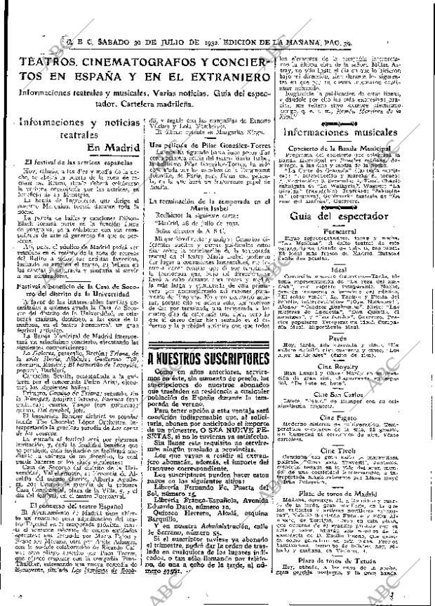 ABC MADRID 30-07-1932 página 39